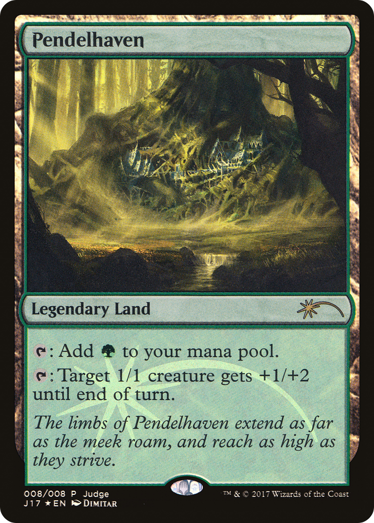 Pendelhaven (JDG-008) [Misc] Judge Gift Cards 2017 Foil MTG Single Wizards of the Coast