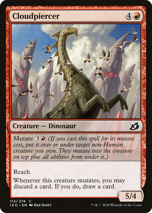 Cloudpiercer (IKO-112) [Ikoria: Lair of Behemoths] Foil MTG Single Wizards of the Coast