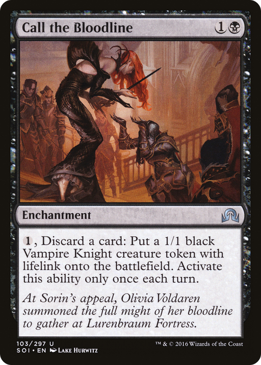 Call the Bloodline (SOI-103) [Shadows over Innistrad] MTG Single Wizards of the Coast