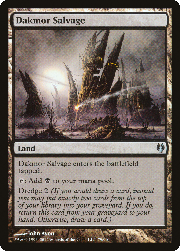 Dakmor Salvage (DDJ-079) [Misc] Duel Decks: Izzet vs. Golgari MTG Single Wizards of the Coast