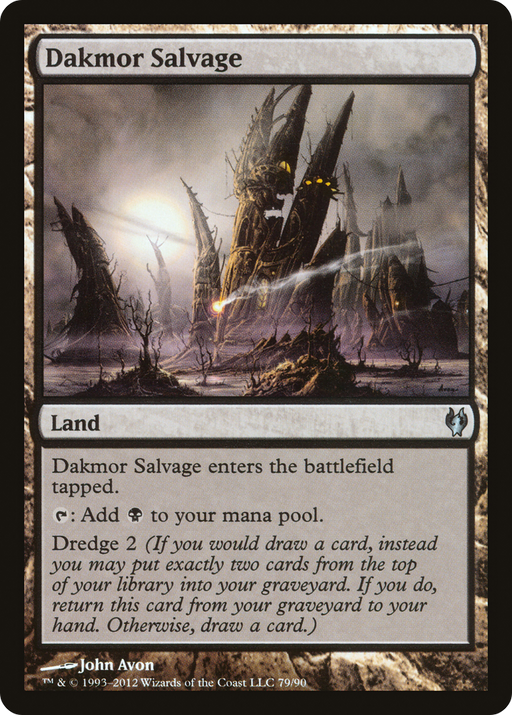 Dakmor Salvage (DDJ-079) [Misc] Duel Decks: Izzet vs. Golgari MTG Single Wizards of the Coast