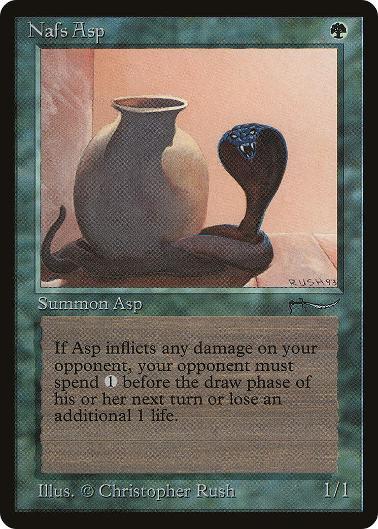 Nafs Asp (Light) (ARN-) [Oldschool] Arabian Nights MTG Single Wizards of the Coast