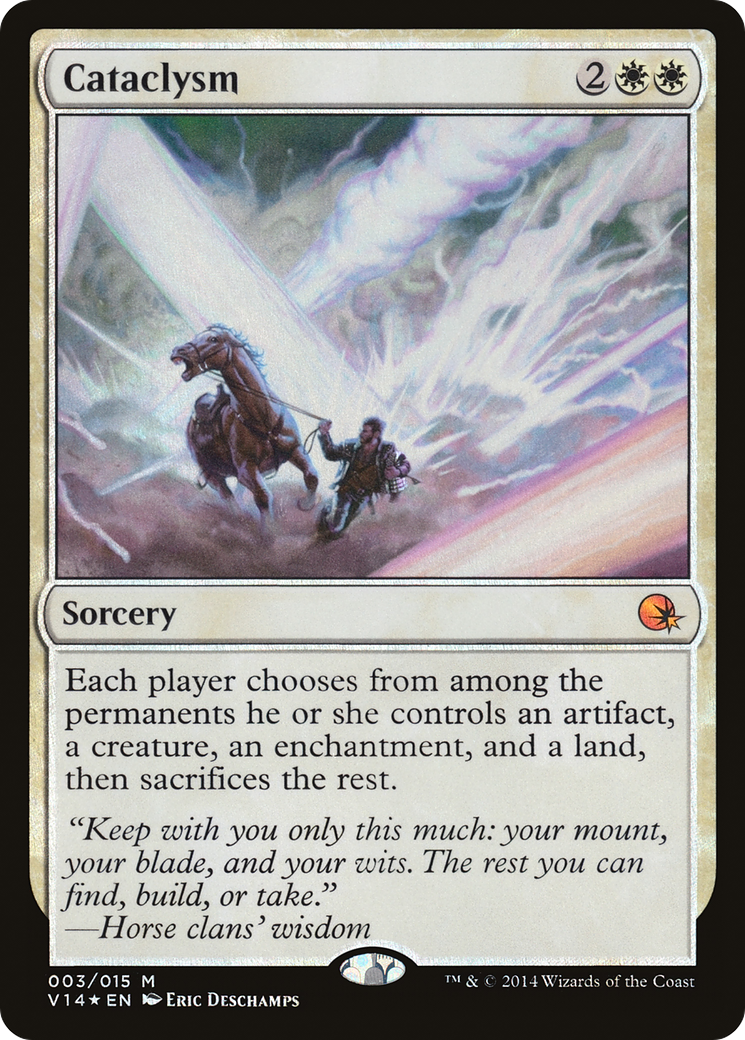 Cataclysm (V14-003) [Misc] From the Vault: Annihilation Foil MTG Single Wizards of the Coast