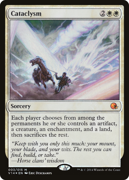 Cataclysm (V14-003) [Misc] From the Vault: Annihilation Foil MTG Single Wizards of the Coast
