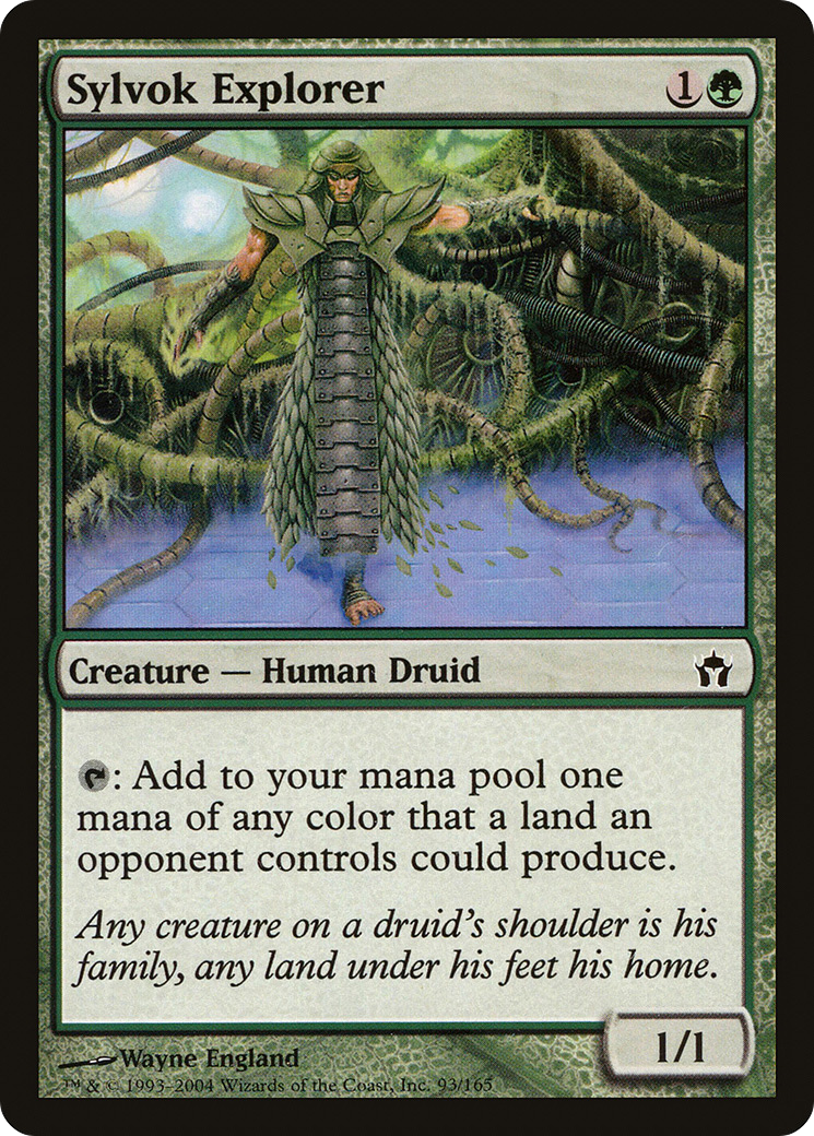 Sylvok Explorer (5DN-093) [Fifth Dawn] Foil MTG Single Wizards of the Coast
