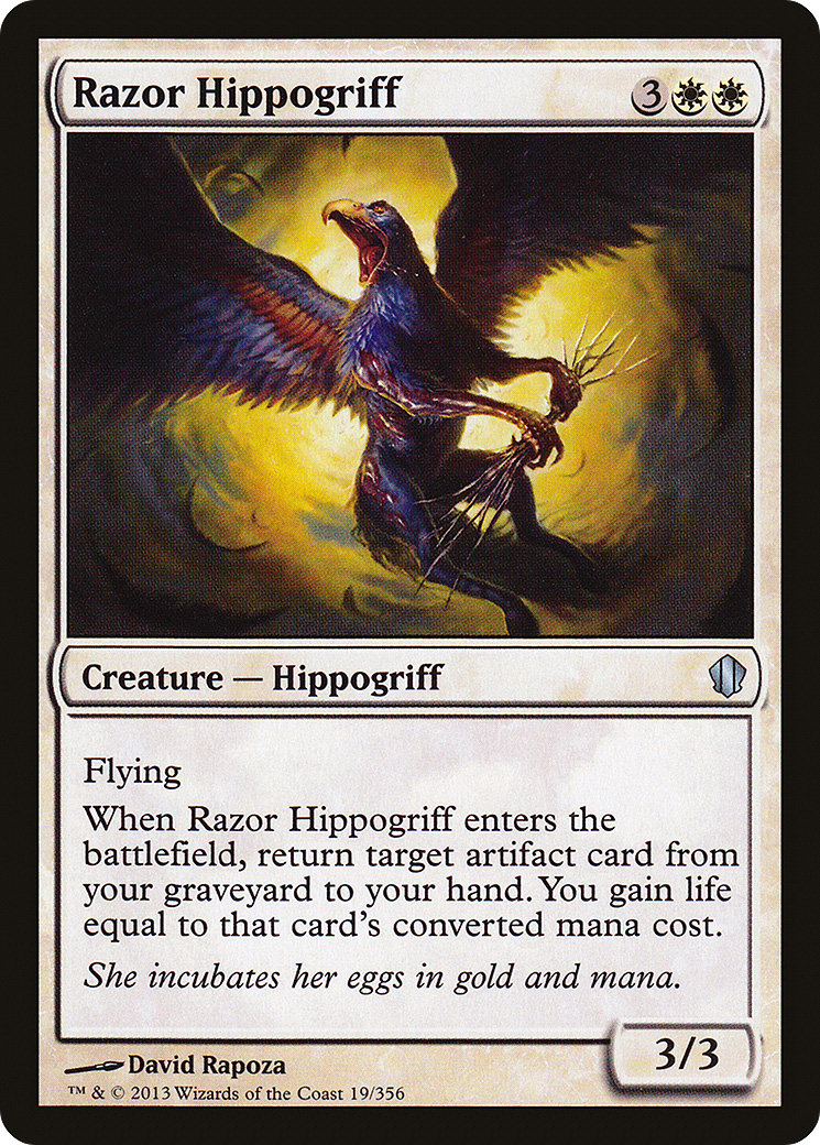 Razor Hippogriff [Commander 2013] MTG Single Magic: The Gathering