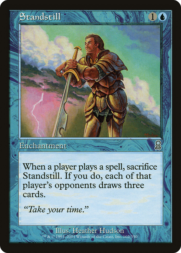 Standstill (ODY-102) [Odyssey] Foil MTG Single Wizards of the Coast