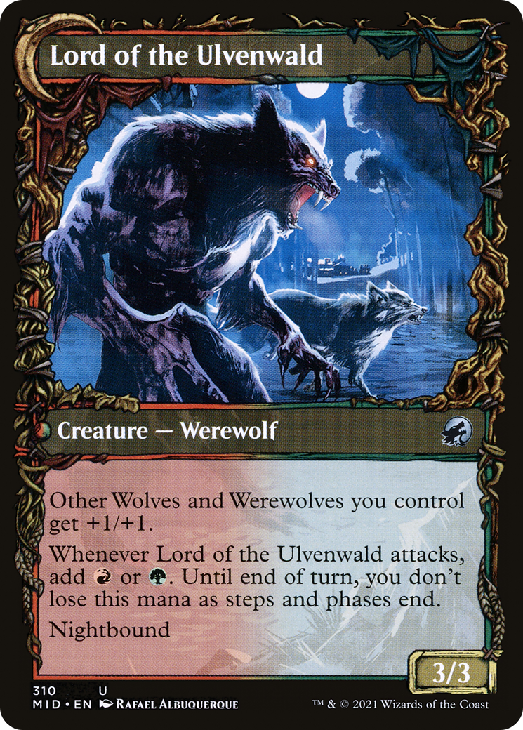 Kessig Naturalist (MID-310) [Innistrad: Midnight Hunt] (Showcase) MTG Single Wizards of the Coast