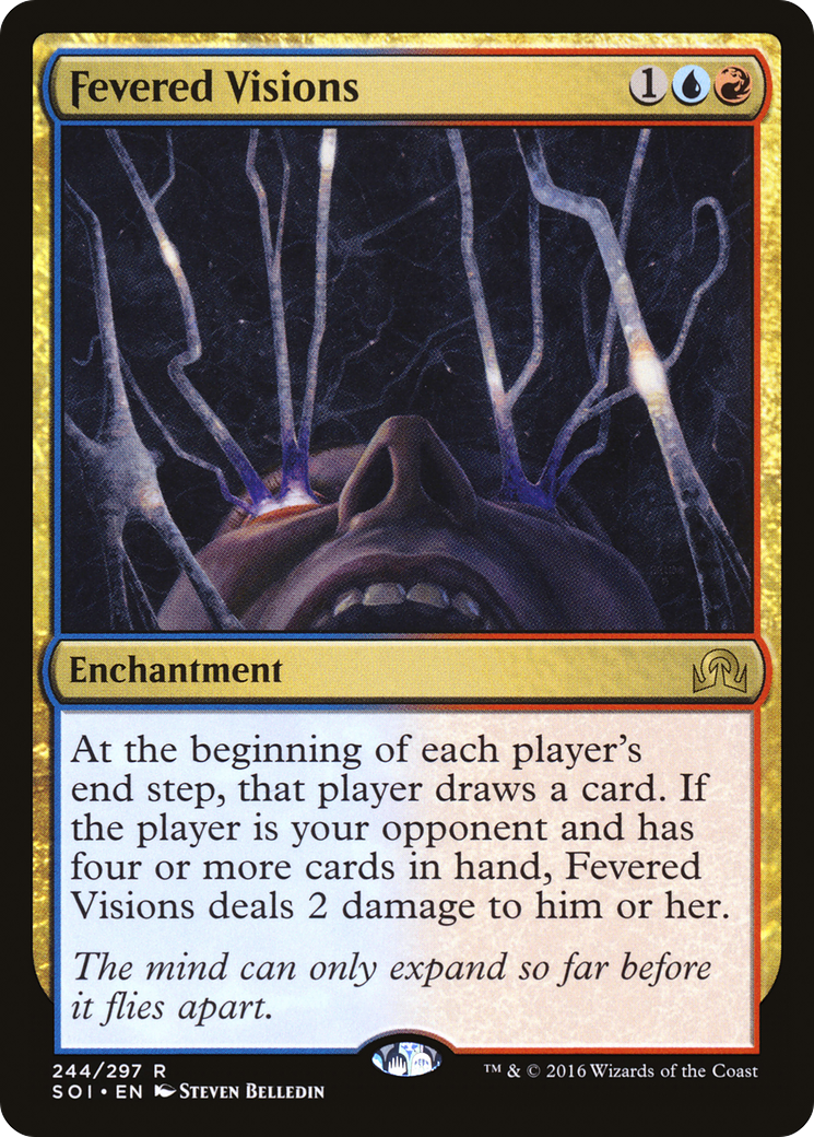 Fevered Visions (SOI-244) [Shadows over Innistrad] MTG Single Wizards of the Coast