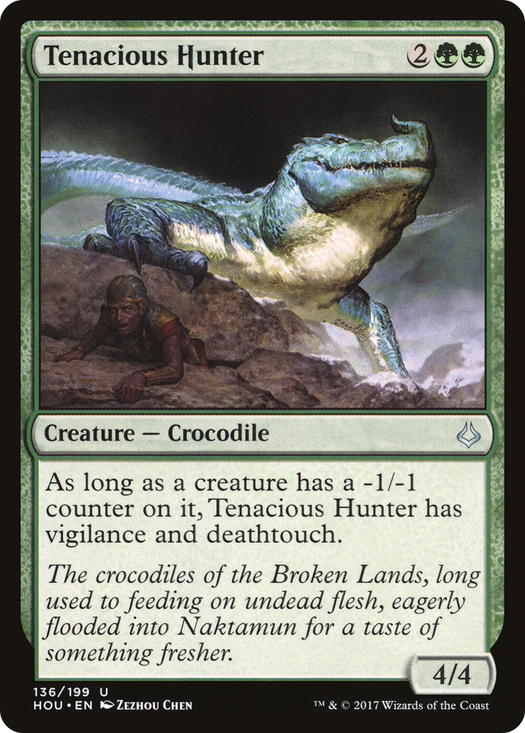 Tenacious Hunter (HOU-136) [Hour of Devastation] Foil MTG Single Wizards of the Coast