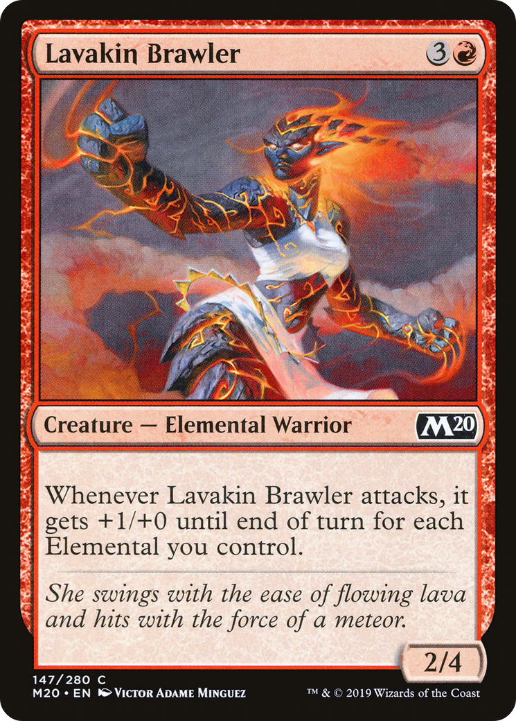 Lavakin Brawler (M20-147) [Core Set 2020] MTG Single Wizards of the Coast