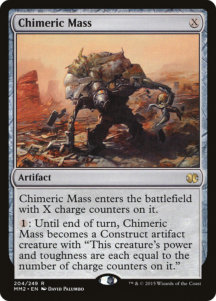 Chimeric Mass (MM2-204) [Modern Masters 2015] Foil MTG Single Wizards of the Coast
