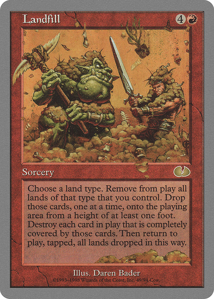 Landfill (UGL-049) [Unglued] MTG Single Wizards of the Coast