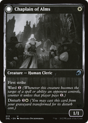 Chaplain of Alms (DBL-013) [Innistrad: Double Feature] Foil MTG Single Wizards of the Coast