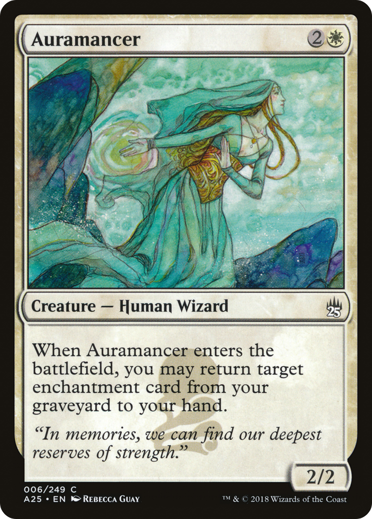 Auramancer (A25-006) [Masters 25] MTG Single Wizards of the Coast