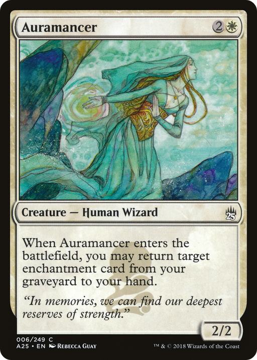 Auramancer (A25-006) [Masters 25] Foil MTG Single Wizards of the Coast