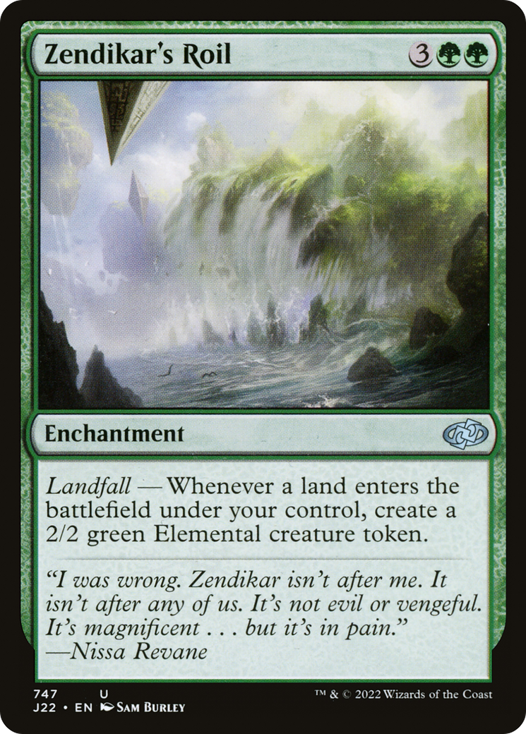 Zendikar's Roil (J22-747) [Jumpstart 2022] MTG Single Wizards of the Coast