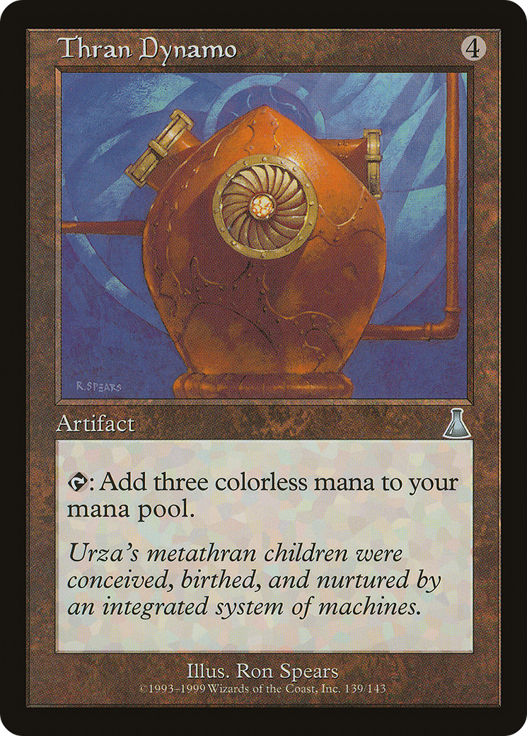 Thran Dynamo (UDS-139) [Urza's Destiny] Foil MTG Single Wizards of the Coast