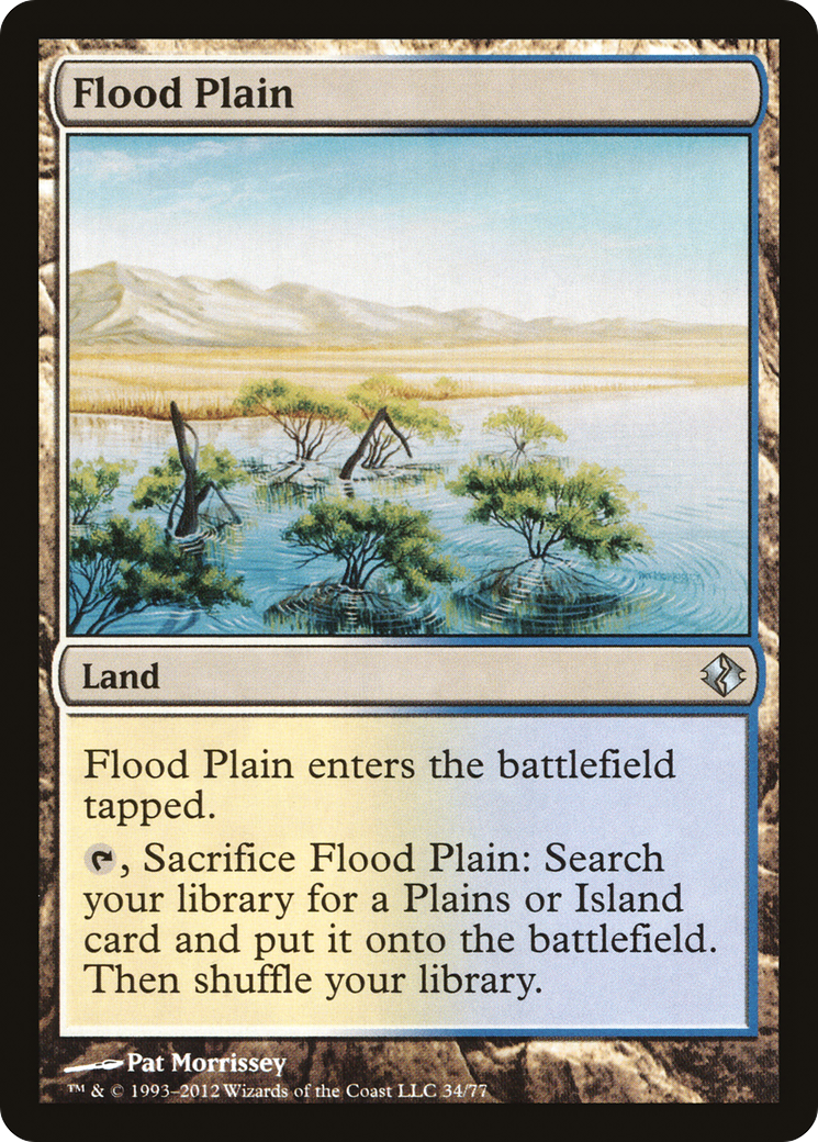 Flood Plain (DDI-034) [Misc] Duel Decks: Venser vs. Koth MTG Single Wizards of the Coast