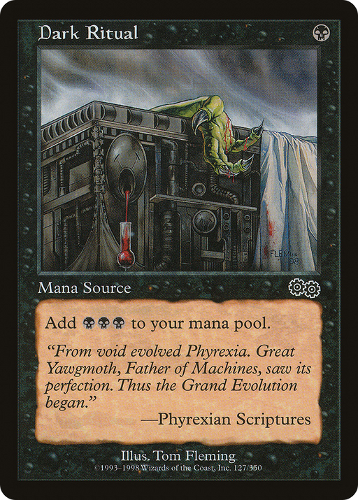 Dark Ritual (USG-127) [Urza's Saga] MTG Single Wizards of the Coast