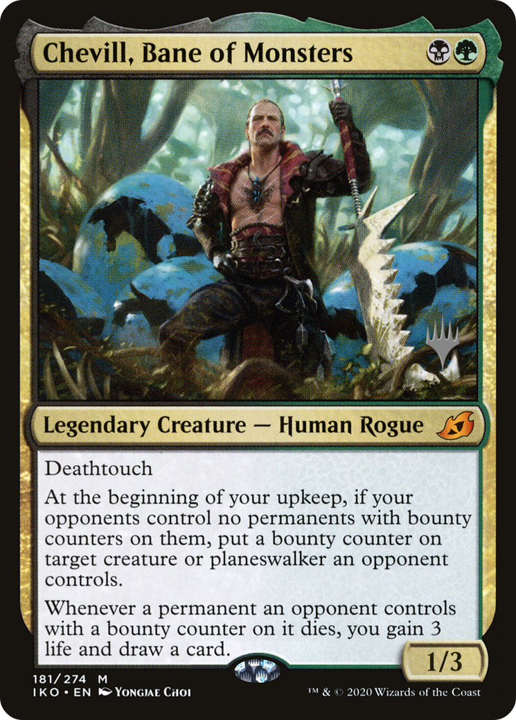 Chevill, Bane of Monsters (PPIKO-181) [Ikoria: Lair of Behemoths Promos] Foil MTG Single Wizards of the Coast