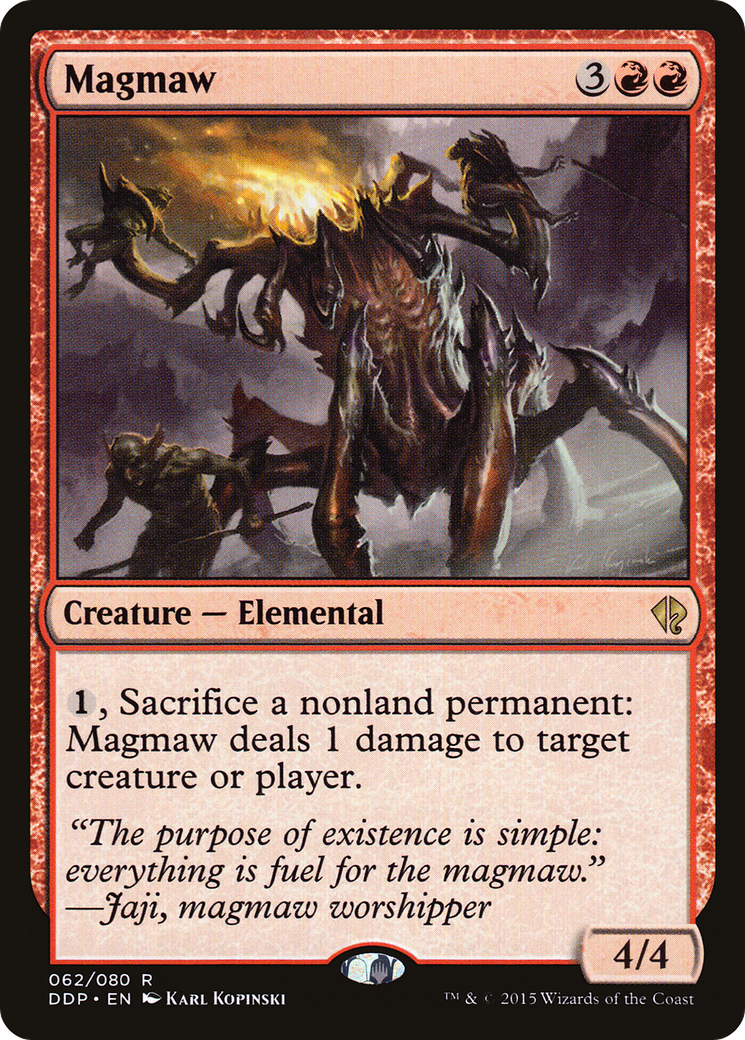 Magmaw (DDP-062) [Misc] Duel Decks: Zendikar vs. Eldrazi MTG Single Wizards of the Coast