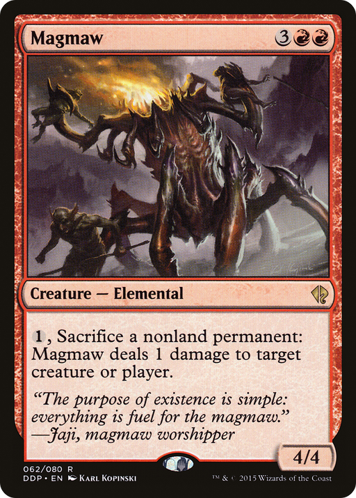 Magmaw (DDP-062) [Misc] Duel Decks: Zendikar vs. Eldrazi MTG Single Wizards of the Coast