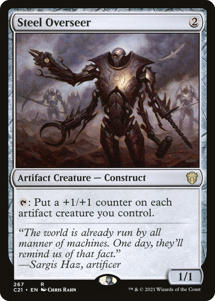 Steel Overseer (C21-267) [Commander 2021] MTG Single Wizards of the Coast