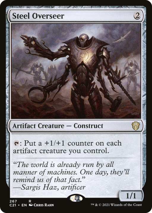 Steel Overseer (C21-267) [Commander 2021] MTG Single Wizards of the Coast