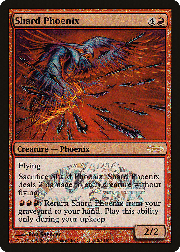 Shard Phoenix (JSS-2U06) [Misc] Junior APAC Series Foil MTG Single Wizards of the Coast