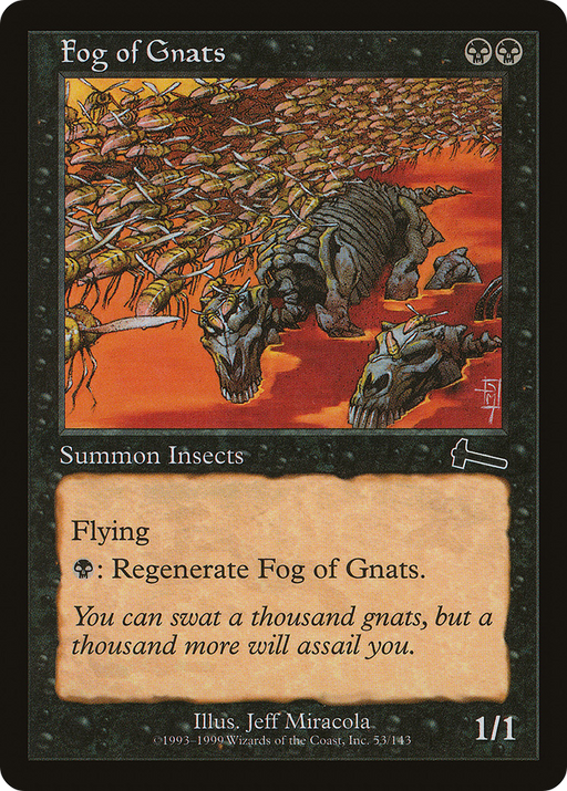 Fog of Gnats (ULG-053) [Urza's Legacy] Foil MTG Single Wizards of the Coast