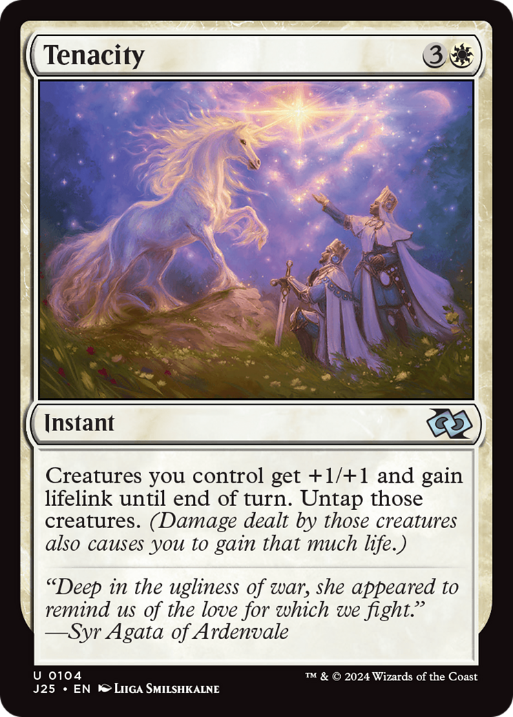 Tenacity (J25-104) [Foundations Jumpstart] MTG Single Wizards of the Coast