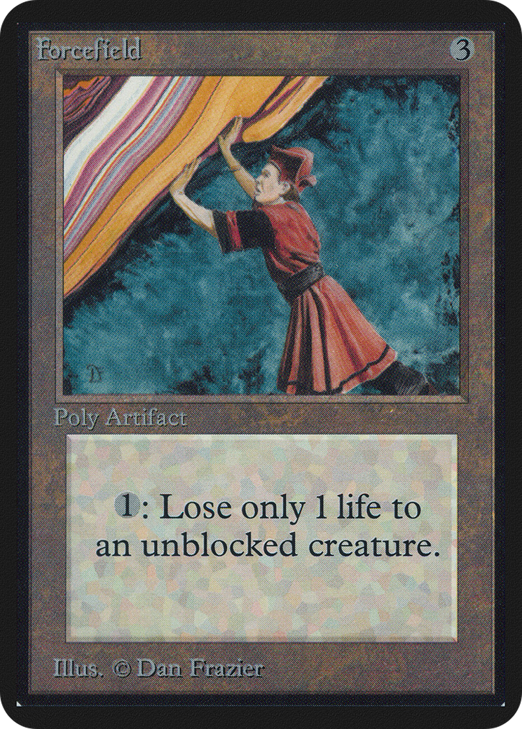 Forcefield (LEA-243) [Oldschool] Limited Edition Alpha MTG Single Wizards of the Coast