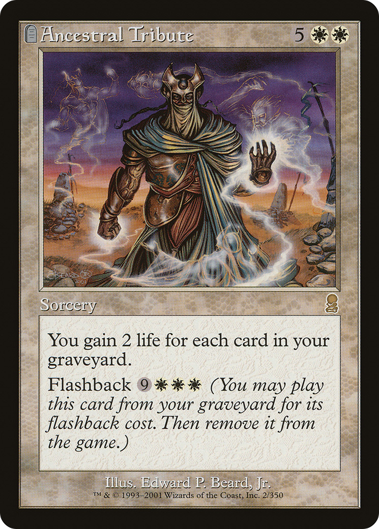Ancestral Tribute (ODY-002) [Odyssey] MTG Single Wizards of the Coast