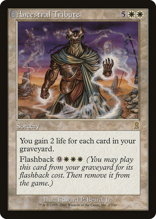 Ancestral Tribute (ODY-002) [Odyssey] MTG Single Wizards of the Coast