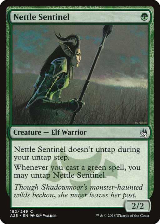 Nettle Sentinel (A25-182) [Masters 25] MTG Single Wizards of the Coast