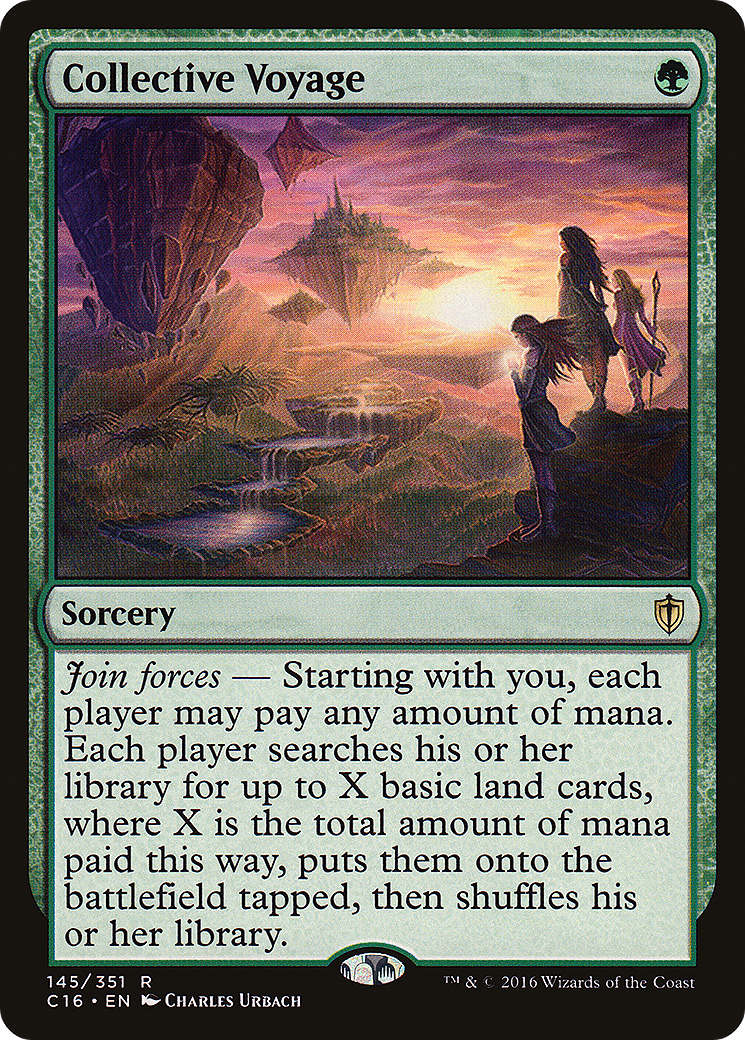 Collective Voyage (C16-145) [Commander 2016] MTG Single Wizards of the Coast