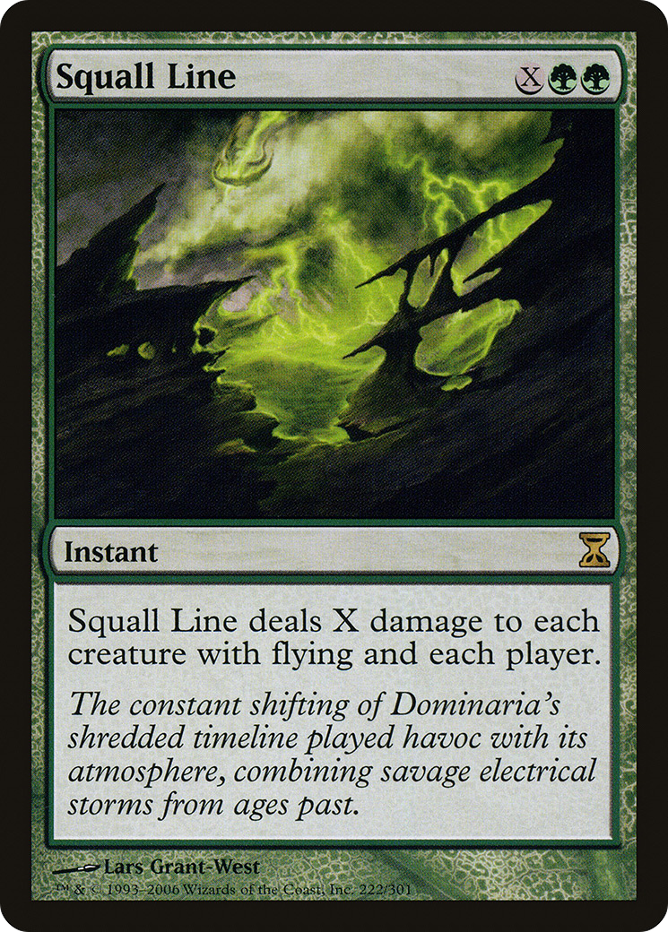 Squall Line (TSP-222) [Time Spiral] MTG Single Wizards of the Coast