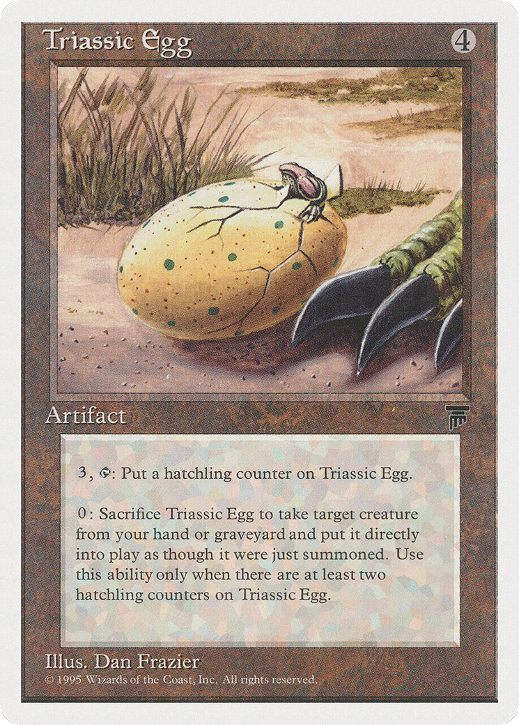 Triassic Egg (CHR-110) [Chronicles] MTG Single Wizards of the Coast