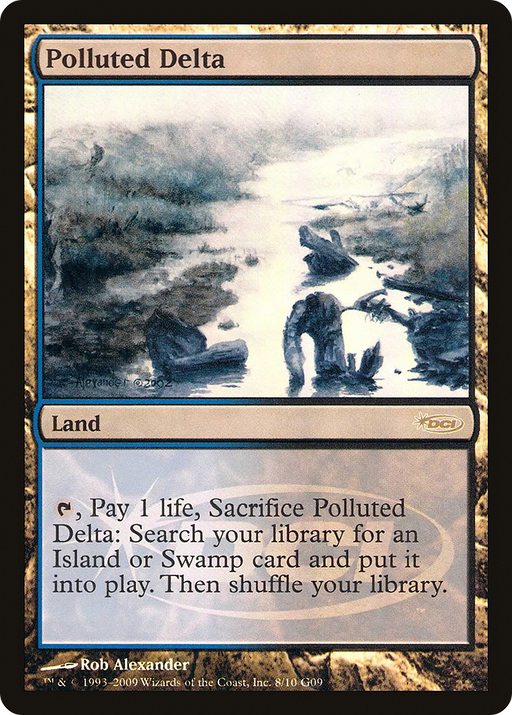 Polluted Delta (JDG-008) [Misc] Judge Gift Cards 2009 Foil MTG Single Wizards of the Coast