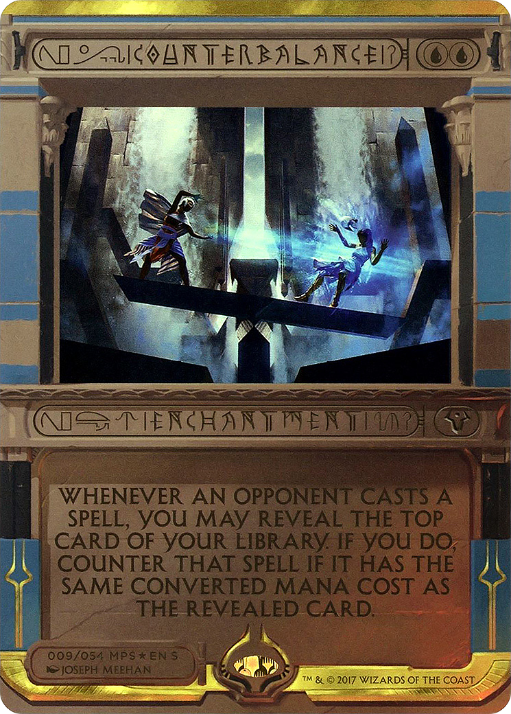 Counterbalance (MPS2-009) [Amonkhet Invocations] (Borderless) Foil MTG Single Wizards of the Coast