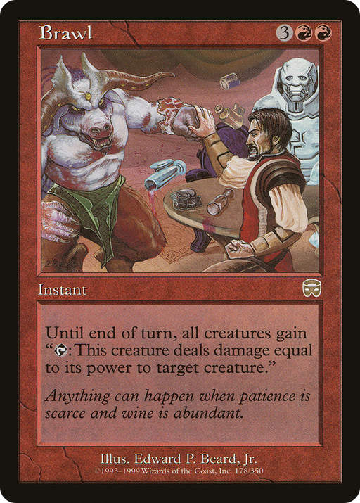 Brawl (MMQ-178) [Mercadian Masques] MTG Single Wizards of the Coast