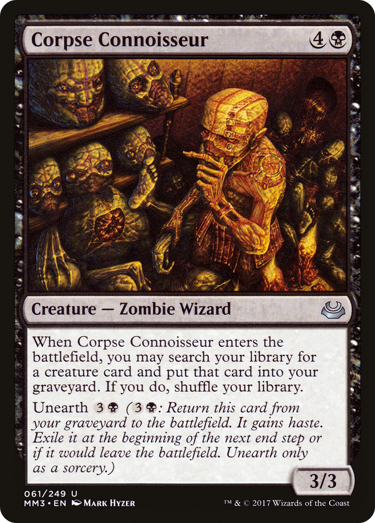 Corpse Connoisseur (MM3-061) [Modern Masters 2017] Foil MTG Single Wizards of the Coast