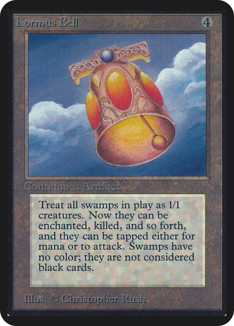 Kormus Bell (LEA-256) [Oldschool] Limited Edition Alpha MTG Single Wizards of the Coast
