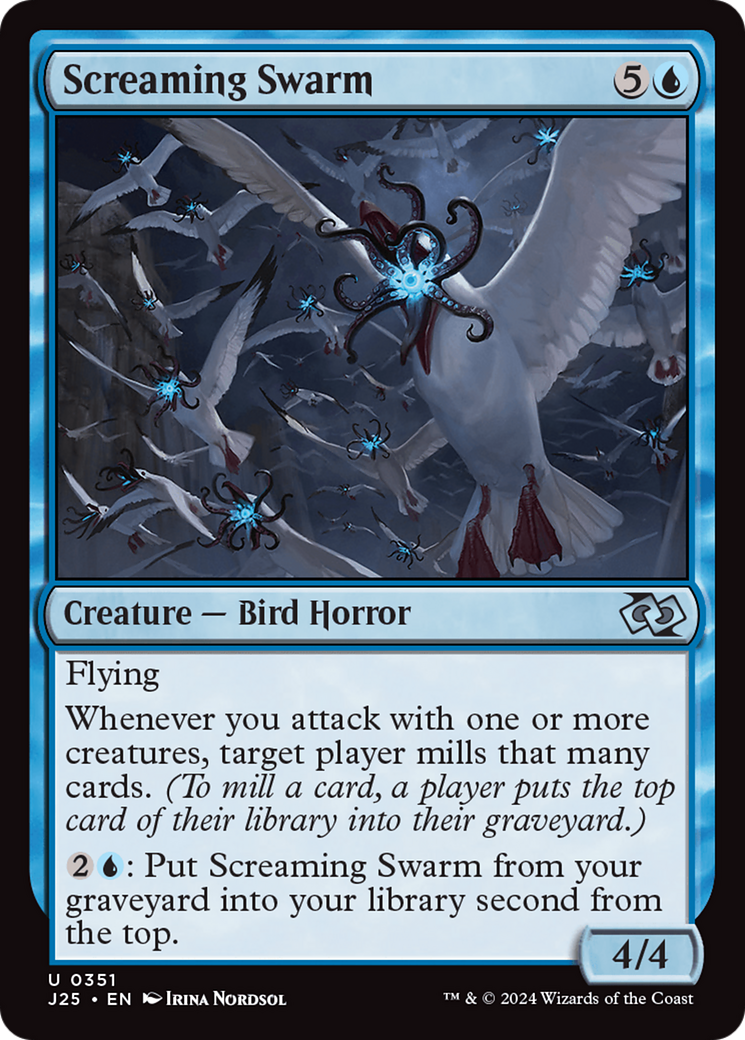 Screaming Swarm (J25-351) [Foundations Jumpstart] MTG Single Wizards of the Coast