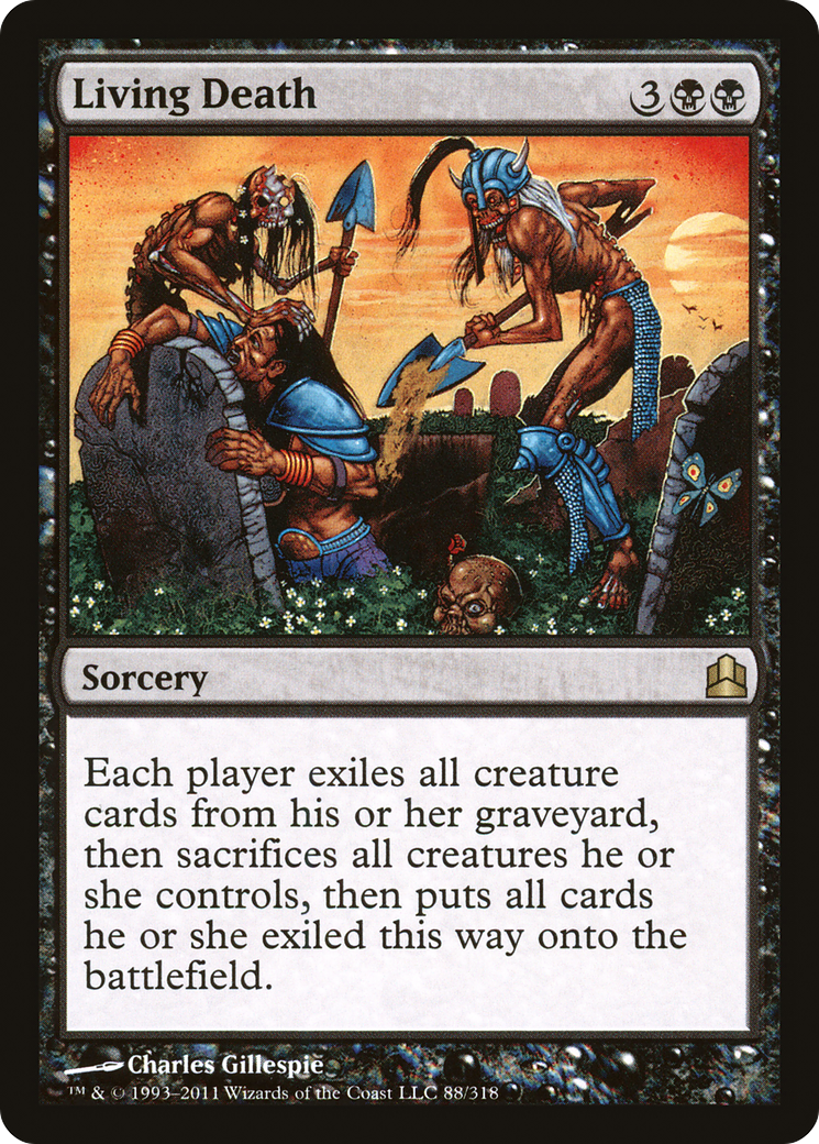 Living Death (CMD-088) [Commander 2011] MTG Single Wizards of the Coast