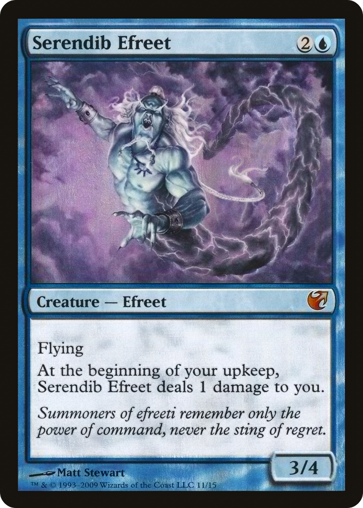 Serendib Efreet (V09-) [Misc] From the Vault: Exiled Foil MTG Single Wizards of the Coast
