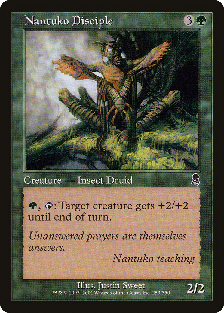 Nantuko Disciple (ODY-253) [Odyssey] Foil MTG Single Wizards of the Coast