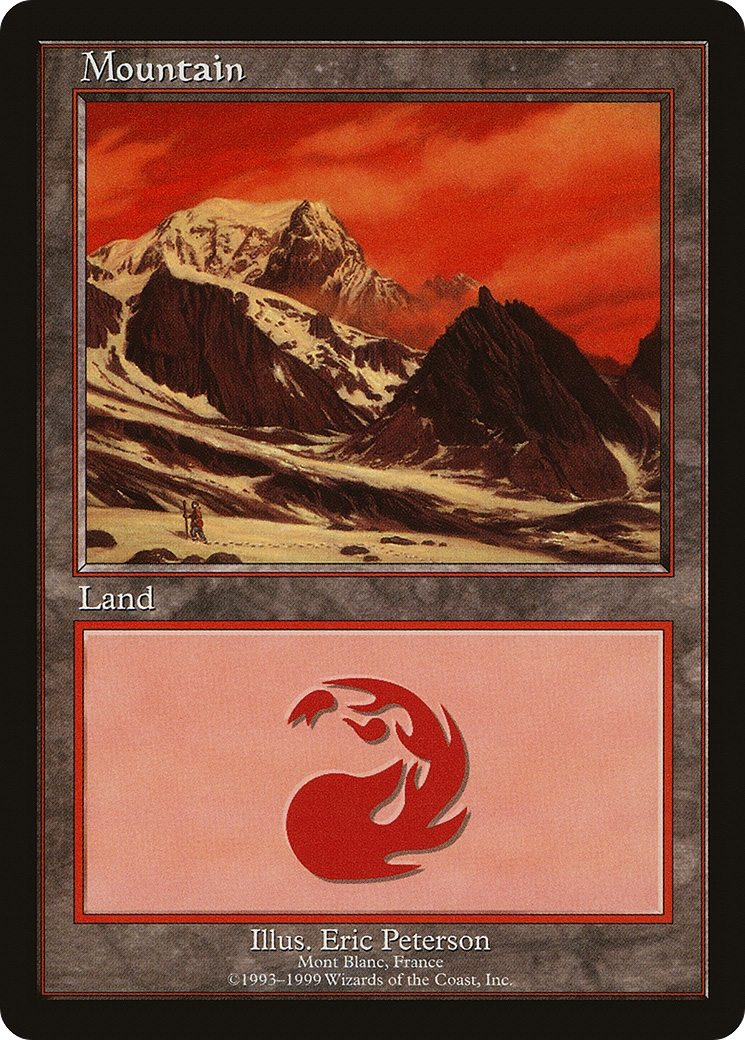 Mountain (EURO-013) [Misc] European Land Program MTG Single Wizards of the Coast