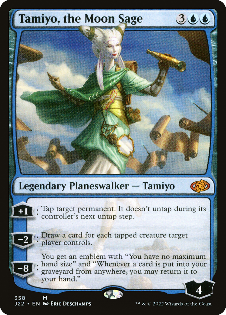 Tamiyo, the Moon Sage (J22-358) [Jumpstart 2022] MTG Single Wizards of the Coast
